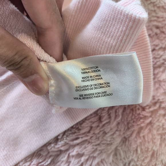 Wildfox Brunch Club Every Day Graphic Sweatshirt in Pale Pink Size Large - Picture 10 of 11